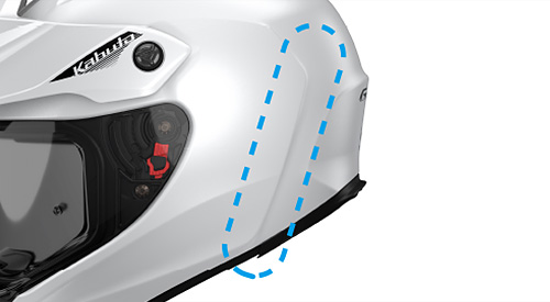 Shell integrated wake stabiliser (PAT.)